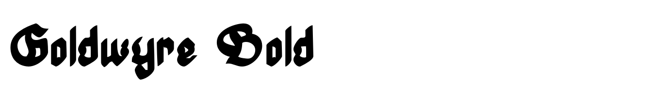 Goldwyre Bold
